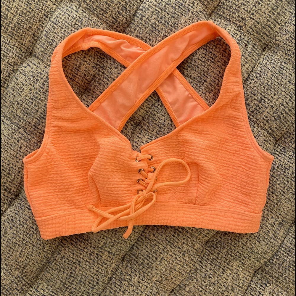 asos swim suit top